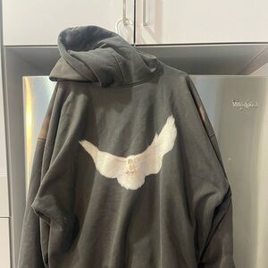 Yeezy Gap Engineered by Balenciaga Dove Hoodie washed Black